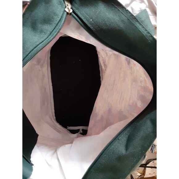 Claude Monet Impressionist Painting Tote Bag Green - Picture 8 of 9